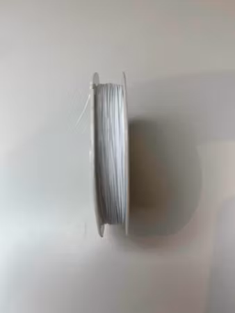 Tiger Tail, Vit, 0,38mm