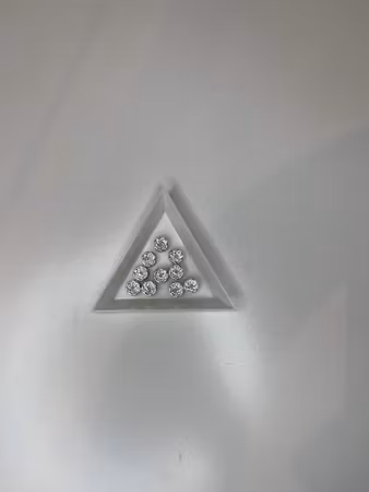 Mellandel Rondell 8x3,8 mm, (10st)