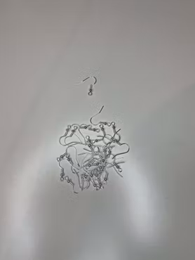 Örhängeskrokar, 18x0.8mm Nickel Fri (30st)