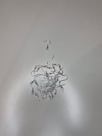 Örhängeskrokar, 18x0.8mm Nickel Fri (30st)