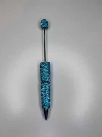 Blingad Penna att pärla på turkos