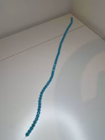 Glaspärlor Imitation jade 8mm