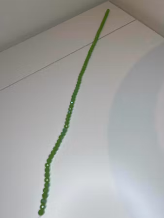 Glaspärlor Imitation Jade 8mm