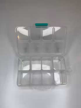 Förvaringsask, 8 fack med lösa väggar