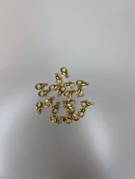 Klolås, Guld (10mm)  20st