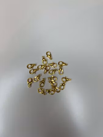 Klolås, Guld (10mm)  20st