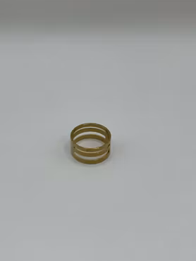 Bindringsring 21mm, guld (st)