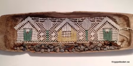 Sjöbodar  motiv 24x6,5 cm