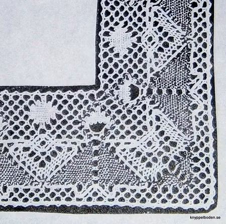 Tomterad  4,5 cm hörn