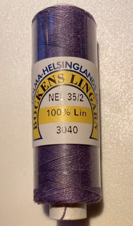 Bockens knyppelgarn 35/2 syrén 3040, 12,5 gr/rle