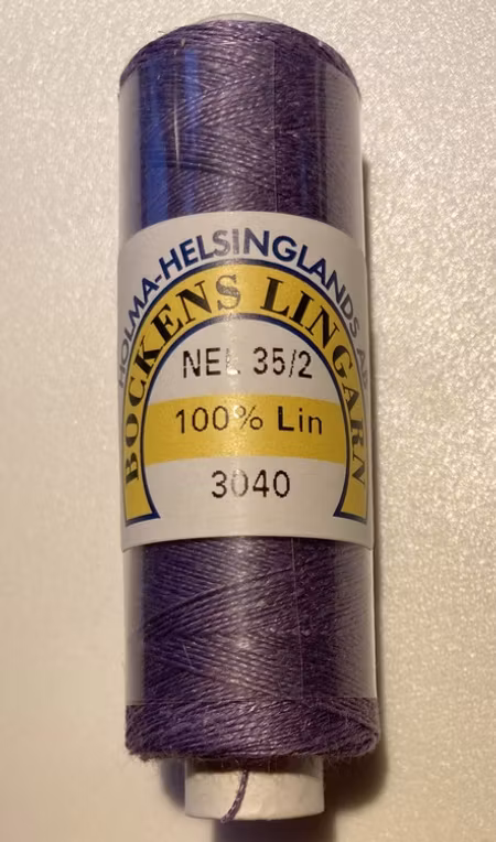 Bockens knyppelgarn 35/2 syrén 3040, 12,5 gr/rle