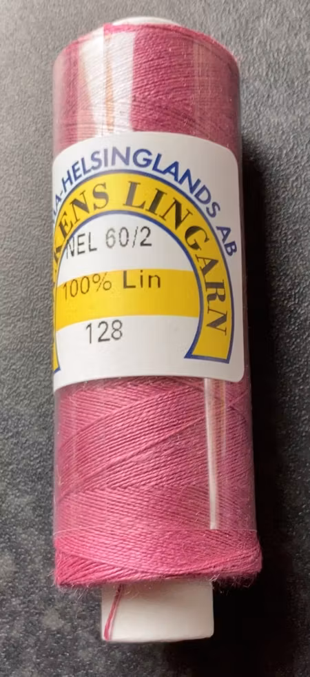 Bockens knyppelgarn 60/2 ljungfärg 128, 12,5 gr/rle