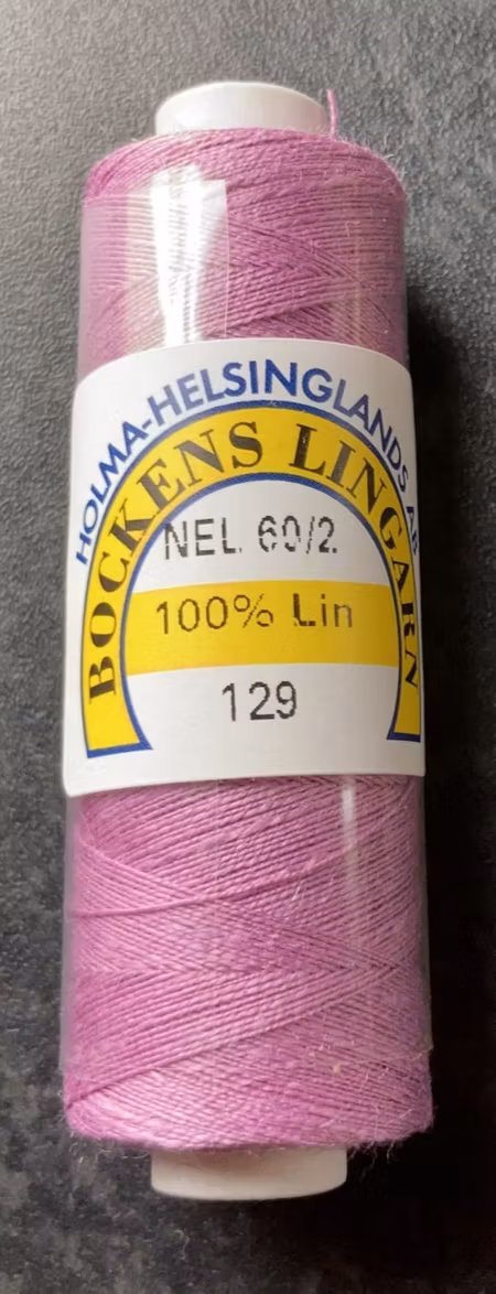 Bockens knyppelgarn 60/2 ljus syren 129 12,5 gr/rle