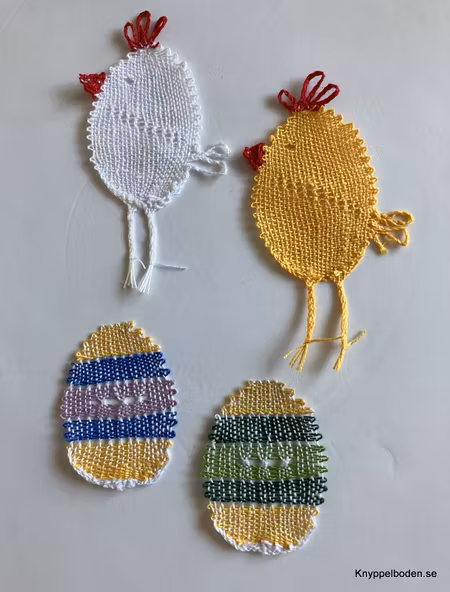Lille Pip 4x8 cm, med ägg