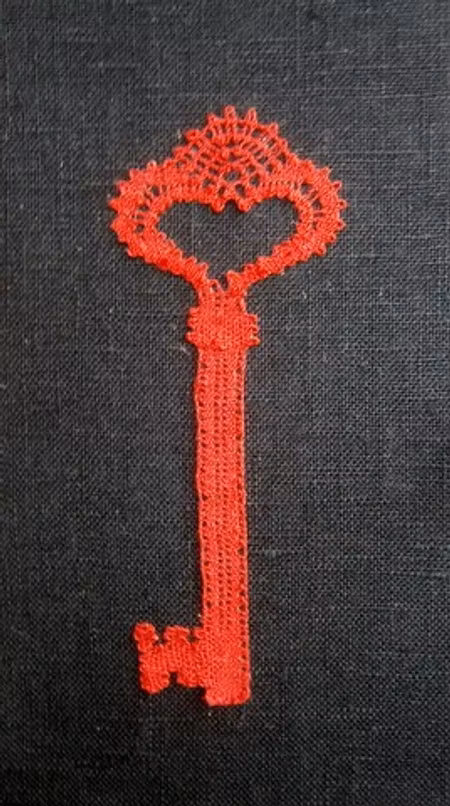 Nyckel 4x10,5 cm