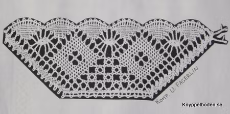Sockerudd med nätruta (isättning) 12,5x5 cm