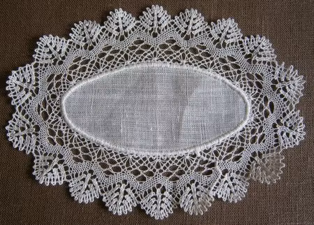 Sockertopp oval 16x11,5 cm