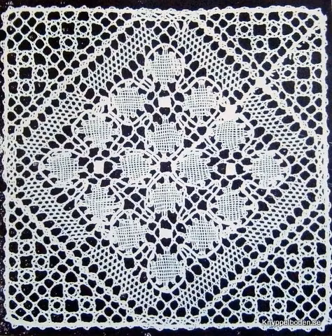 Lilla Rosengård 12x12 cm