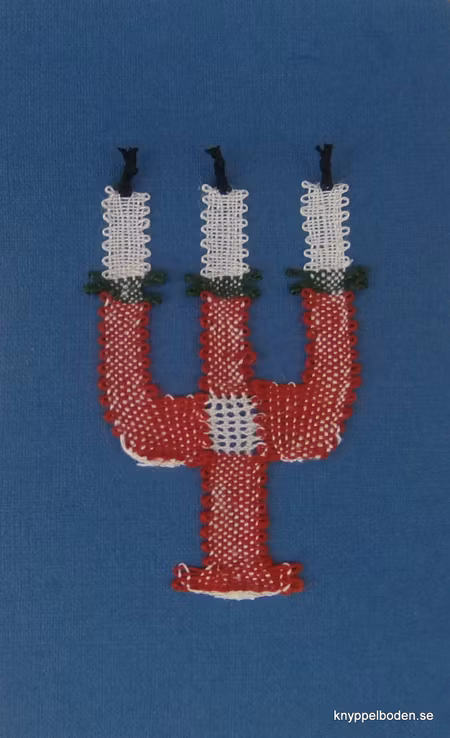 Julius 2016,  4,5x6,5 cm,  2016 års julmönster