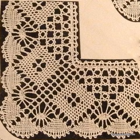 Sockerudd med nätruta 26x26 cm