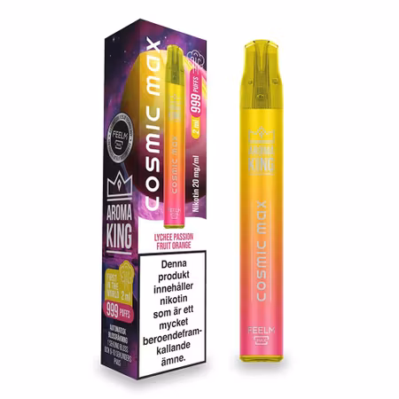Aroma King Cosmic Max Lychee Passion Fruit Orange