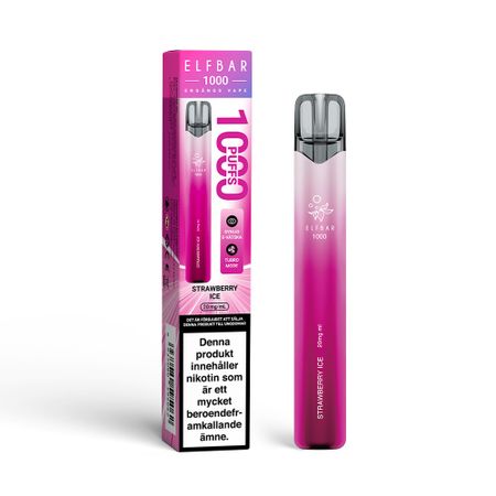 Elf Bar 1000 Strawberry lce