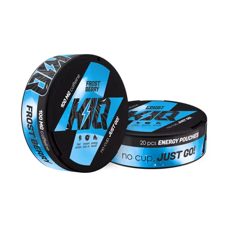 KIQ - Frost Berry Koffeinpåsar 100mg