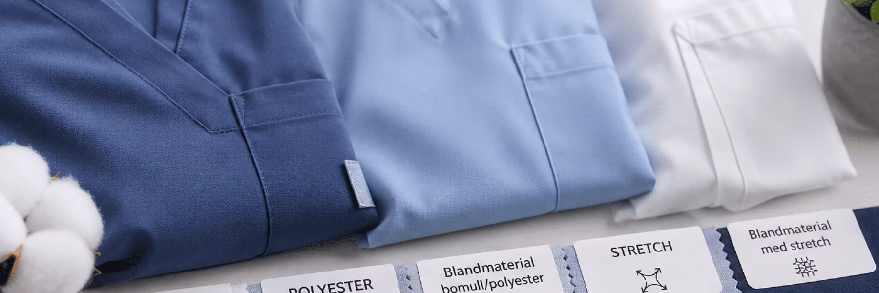 Vilka material passar bäst i vårdkläder? En komplett guide