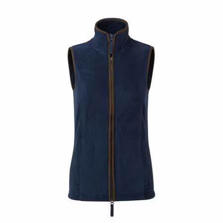 Blå damväst i fleece | Premier