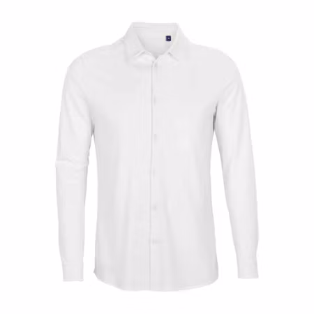 Pikéskjorta med lång ärm för herr | Neoblu