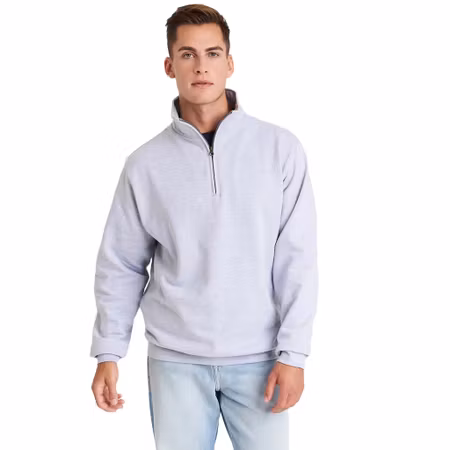 Sweatshirt med kort dragkedja | Just Hoods