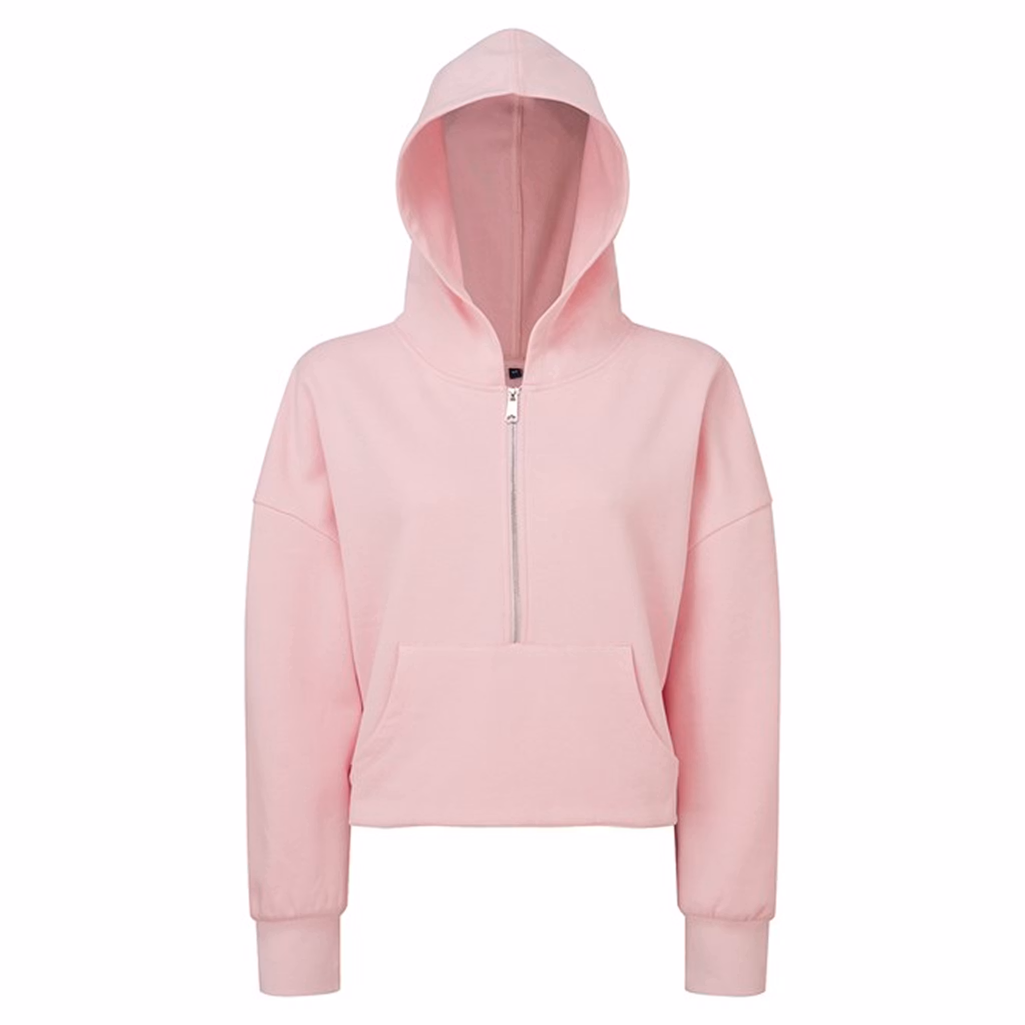 Damhoodie med halv dragkedja | TriDri