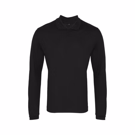 Pikétröja med lång ärm i funktionsmaterial | Premier