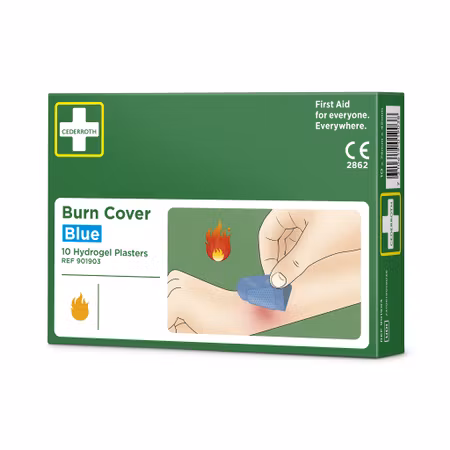 Burn Cover – hydrogelplåster för mindre brännskador | Cederroth