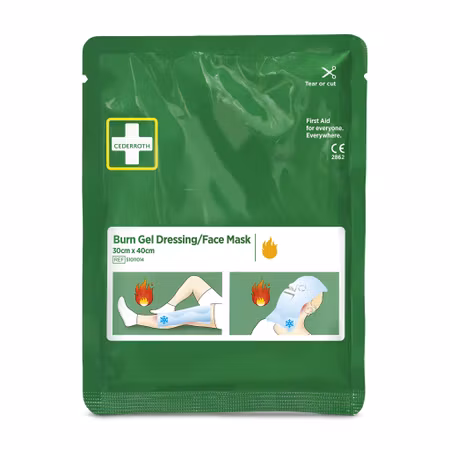 Brännskadekompress / ansiktsmask med snabb avkylning | Cederroth