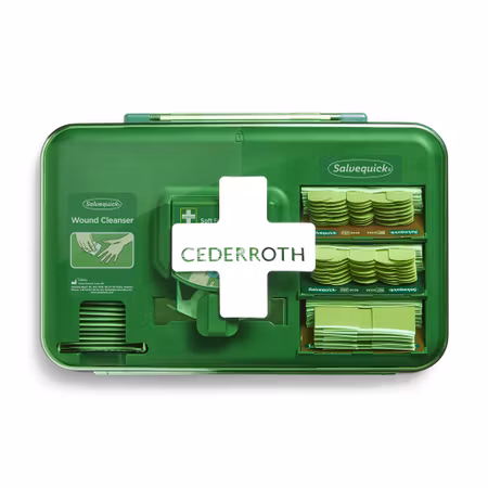 Sårvårdsdispenser med plåster och Soft Foam-bandage | Cederroth
