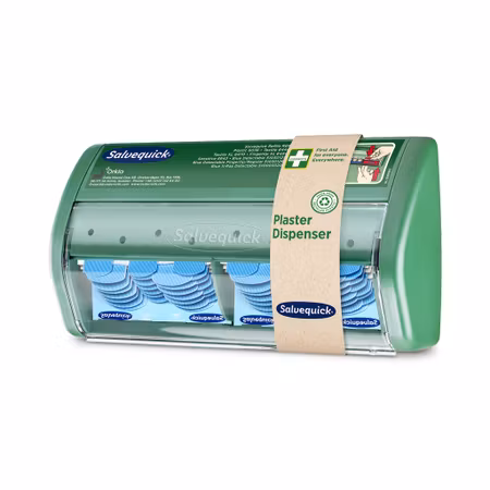 Plåsterautomat med blå detekterbara plåster | Cederroth