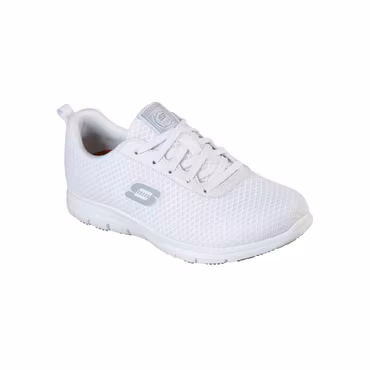 Arbetssko med rymlig passform och halksäker sula | Skechers