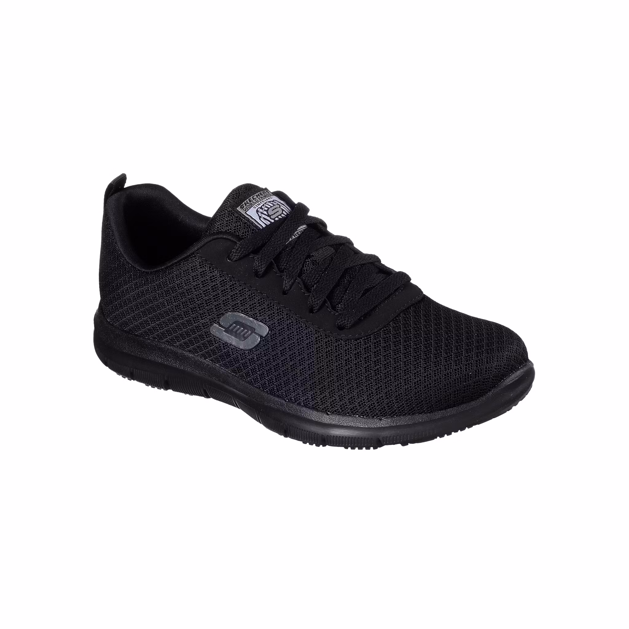 Arbetssko med rymlig passform och halksäker sula | Skechers