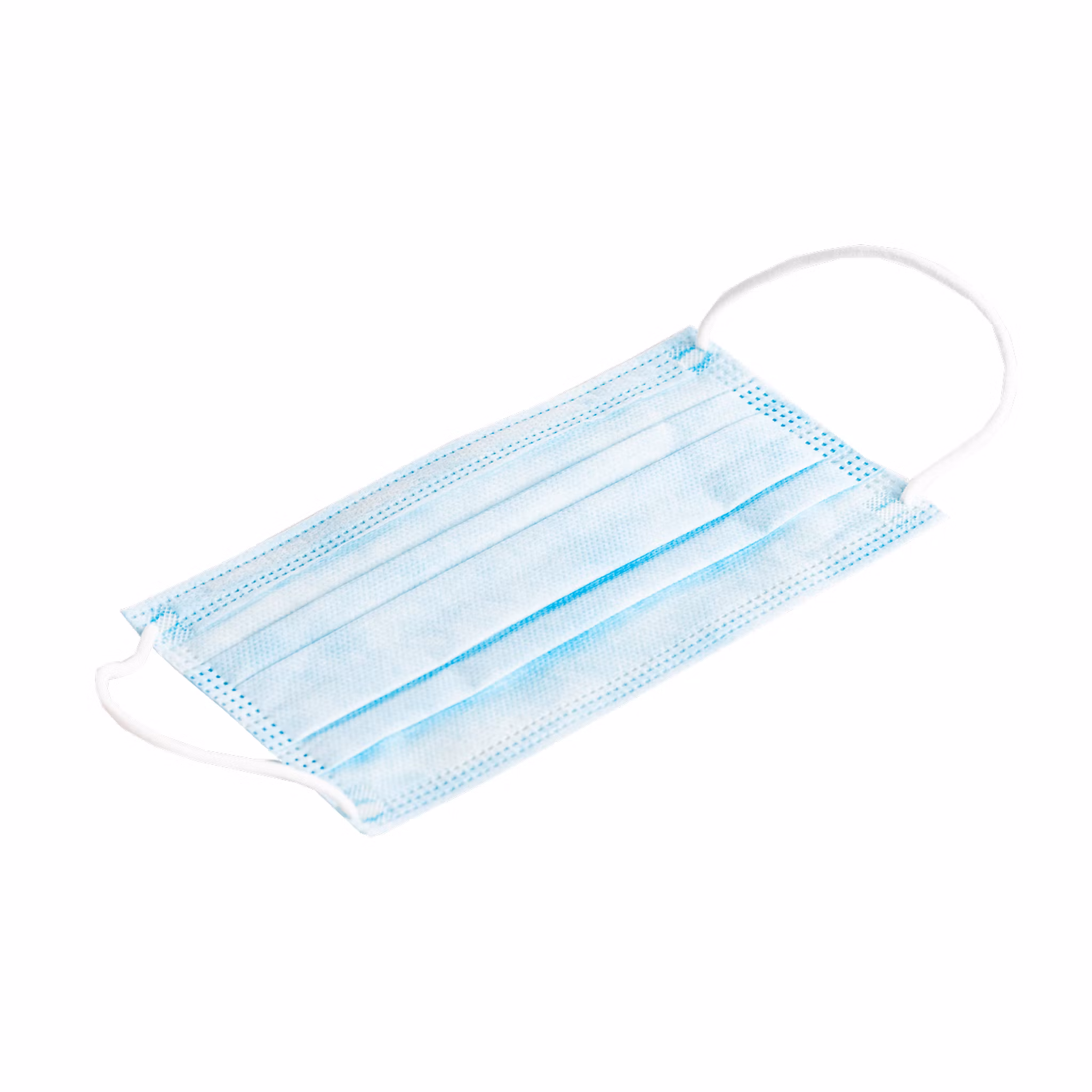 Munskydd med öronband Typ IIR – Blå (50-pack) | Gibson Medical