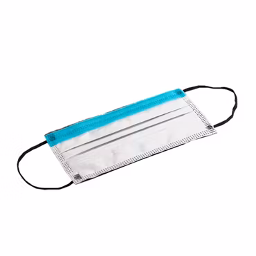 Munskydd med öronband Typ IIR – Svart (10-pack) | Gibson Medical