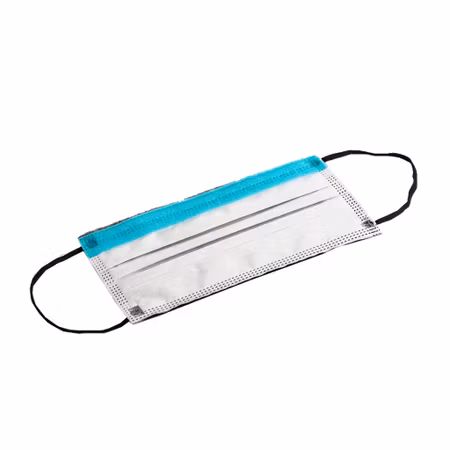 Munskydd med öronband Typ IIR – Svart (10-pack) | Gibson Medical