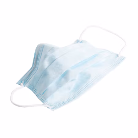 Munskydd med öronband Typ IIR - Blå (10-pack) | Gibson Medical