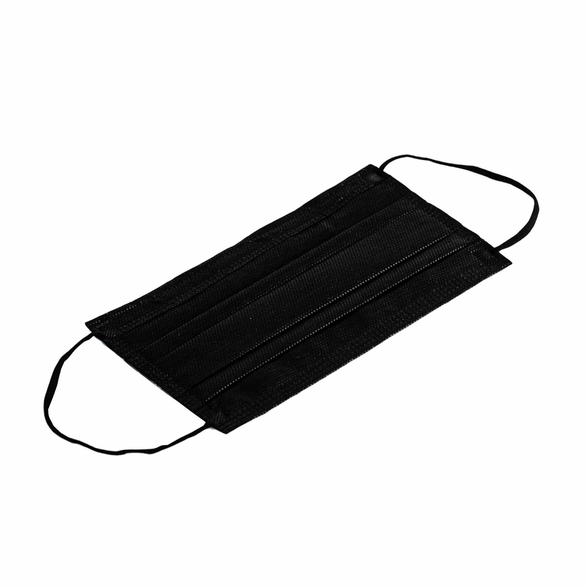 Munskydd med öronband Typ IIR – Svart (10-pack) | Gibson Medical