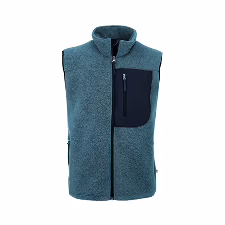 Fleeceväst i återvunnen polyester med justerbar passform | Texstar