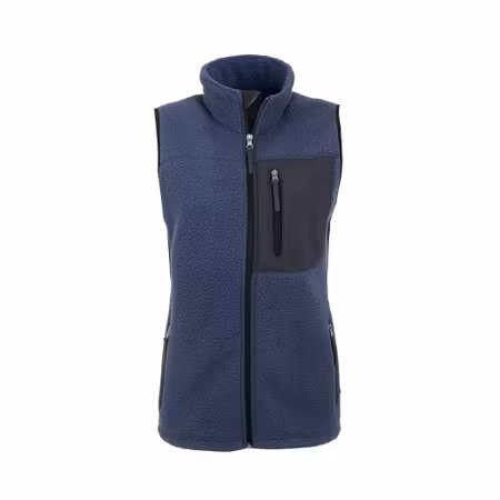 Fleeceväst för dam i återvunnen polyester med justerbar passform | Texstar