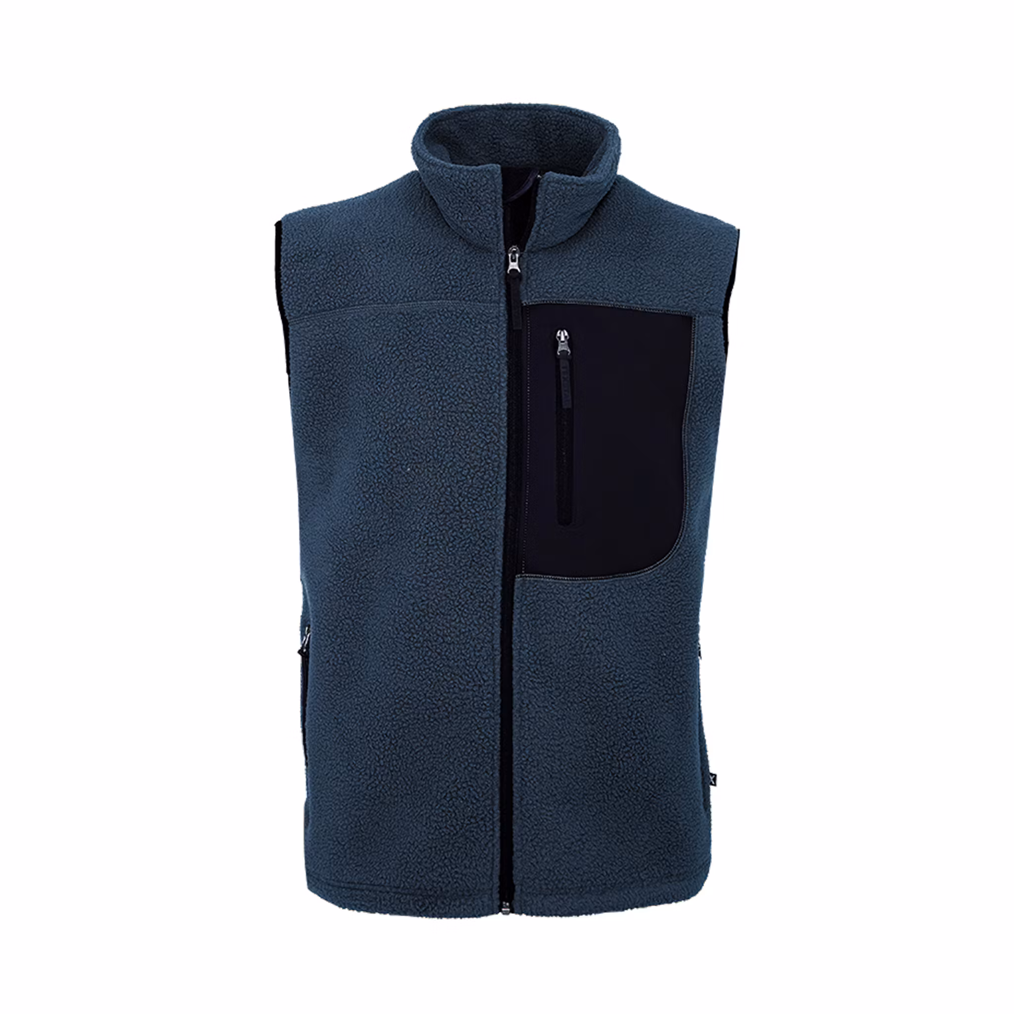 Fleeceväst i återvunnen polyester med justerbar passform | Texstar