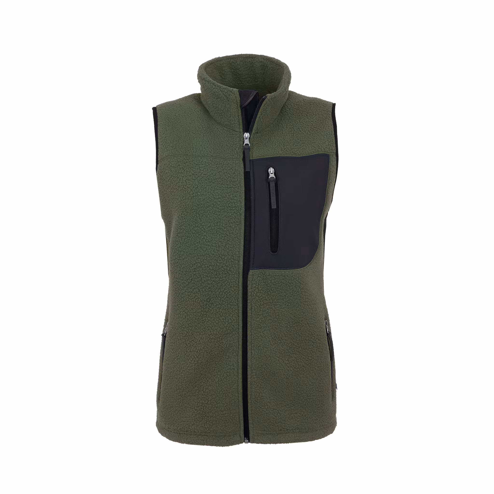 Fleeceväst för dam i återvunnen polyester med justerbar passform | Texstar