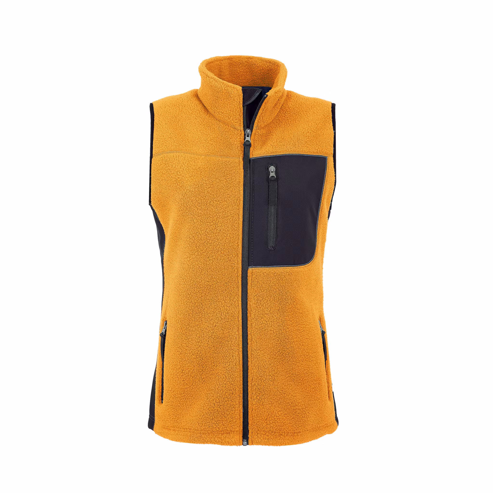 Fleeceväst för dam i återvunnen polyester med justerbar passform | Texstar