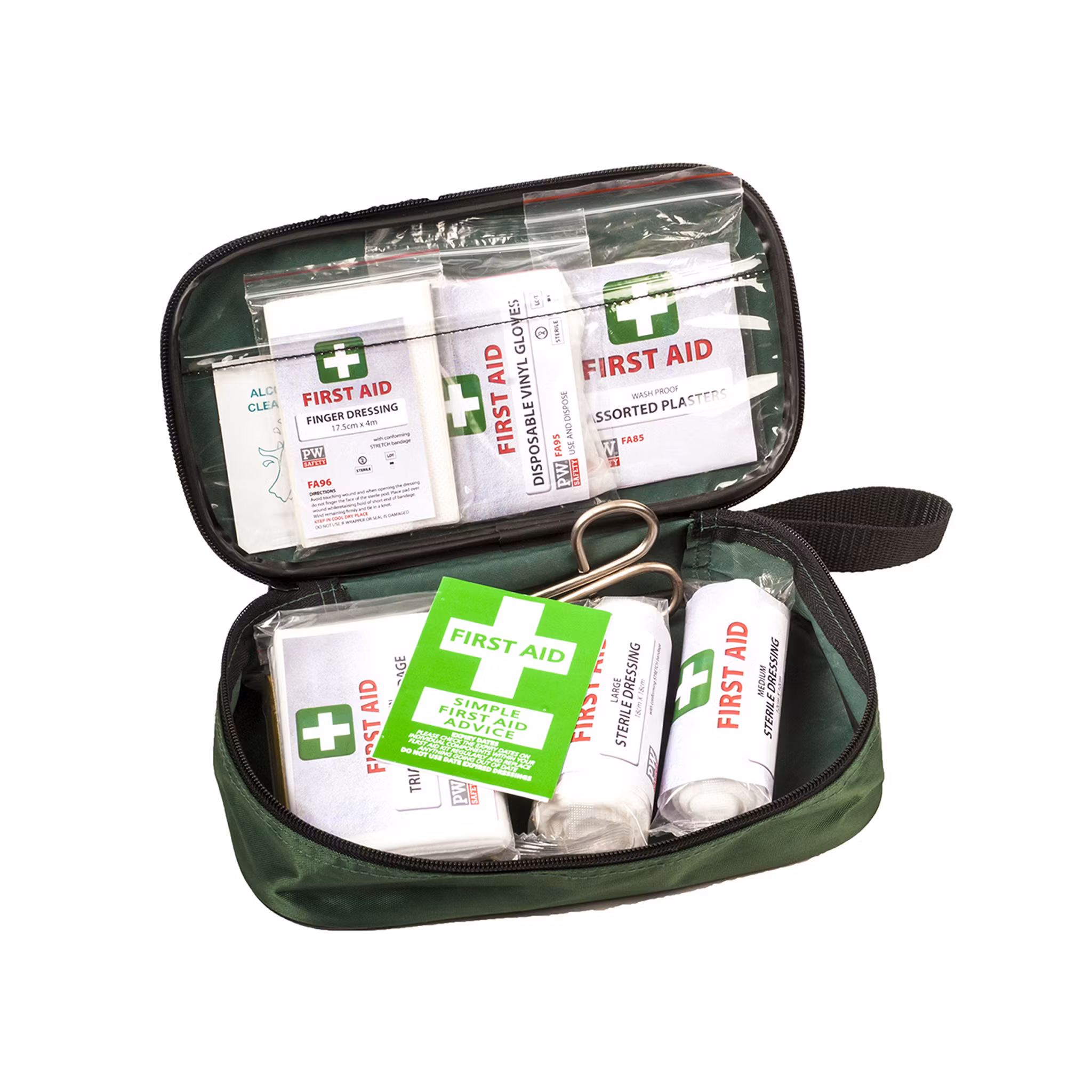 Första hjälpen-kit för fordon – kompakt resemodell | Portwest